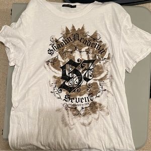 Men’s seven 7 white t-shirt size xl